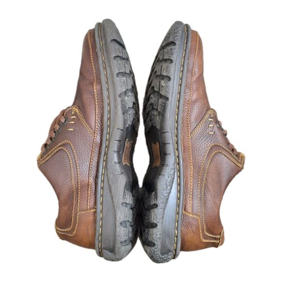 Born Moc Style Loafers Women's Brown Leather Lace Up Comfort Shoes Size 9.5M - Picture 5 of 9